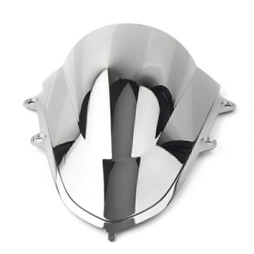Front motorcycle windscreen windshield for yamaha yzf r15 v3 2017-2018 19 silver