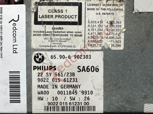 BMW 318i Se 1997-2001 4DR Sat Nav Unit, US $, image 6