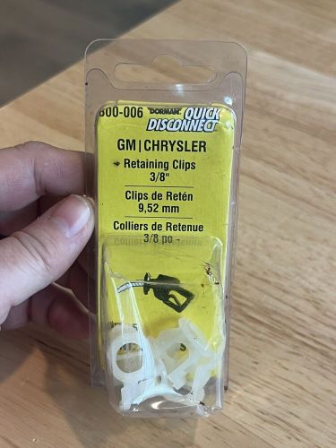 Dorman new old stock part # 800-006 package of 5 retaining clip 3/8"