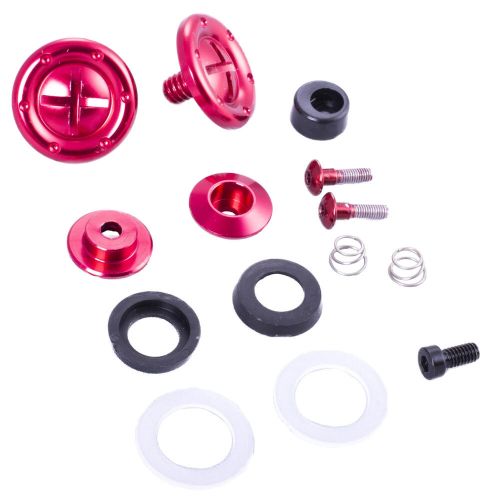 RaceQuip Red Hardware Pivot Kit for Face Shield Fits PRO & VESTA Model Helmets, US $40.38, image 3