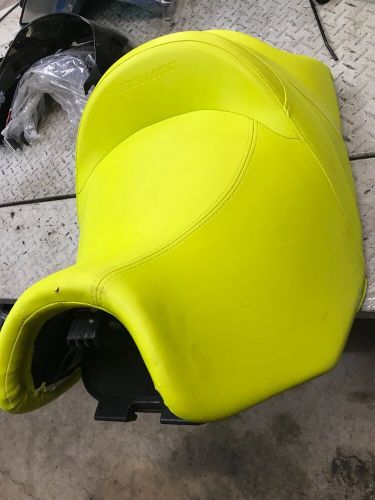 2022-2023 sea-doo gti se 170 gtr 230 oem millenium yellow driver seat