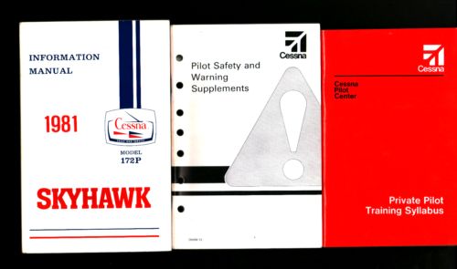 1981 Cessna 172P Skyhawk Information Manual + Pilot Safety Supplement + Bonus, US $23.99, image 3