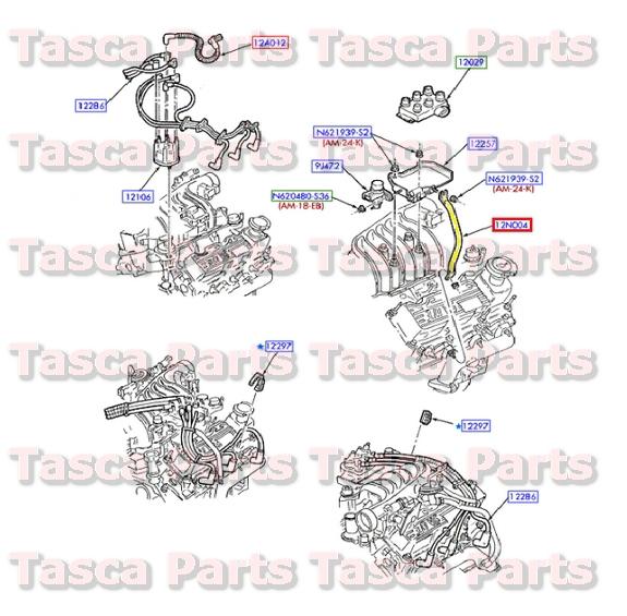 Brand new oem ignition coil bracket 3.0l v6 8v ohv efi 2004-2007 ford ranger