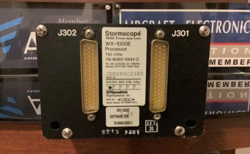 Wx-1000e 78-8060-5941-2 stormscope sv 8130