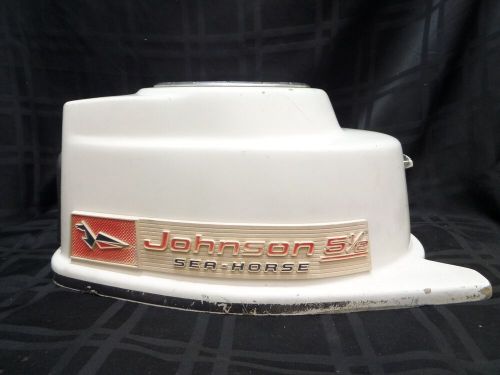 1960 JOHNSON CD-17 5.5HP COWLING SHROUD COVER HOOD 377938 OUTBOARD MOTOR, US $98.99, image 10