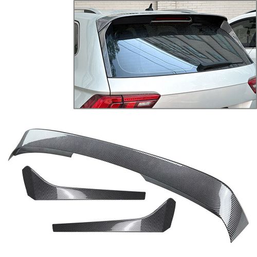 Rear Trunk Spoiler Lip Wing Rear Window Side Spoiler For VW Tiguan MK2 2017-2023, US $121.87, image 9