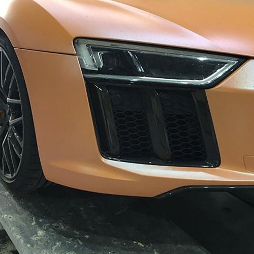 DRY Carbon Front Bumper Air Vent Grill Cover For Audi R8 V10 GEN 2 2016-2018, US $395.00, image 4