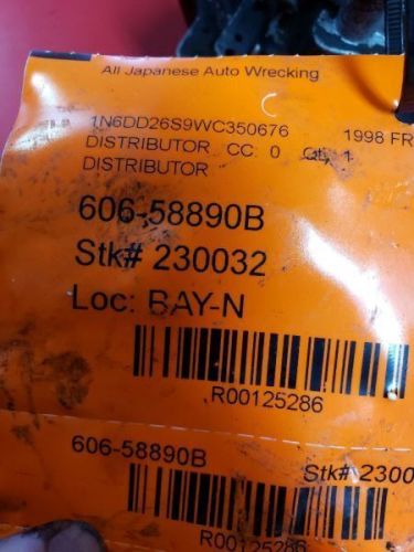 Distributor 4 Cylinder Thru 10/98 Fits 98-99 FRONTIER 125286, US $64.99, image 2