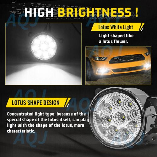 Pair For 2015-2018 Jeep Renegade Clear Lens Bumper Fog Light Lamp OE Replacement, US $49.99, image 2