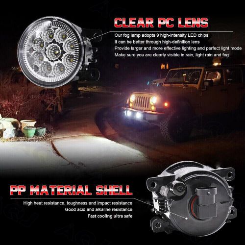 Pair For 2015-2018 Jeep Renegade Clear Lens Bumper Fog Light Lamp OE Replacement, US $49.99, image 7