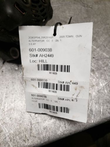 Alternator 3.8L 160 Amp Fits 2005 CARAVAN 1149335, US $50.00, image 3