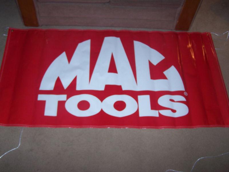 Large 6 ft by 3 ft -  mac tools - banner