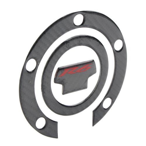 Fuel Cap Cover Gel Protector Pad Carbon Fiber Look For Yamaha YZF R6 2006-17 po, US $, image 4
