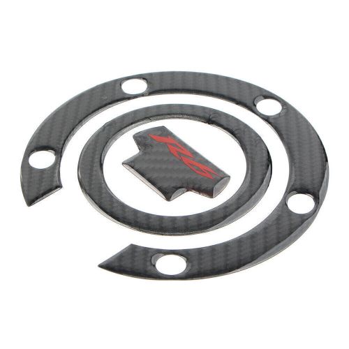 Fuel Cap Cover Gel Protector Pad Carbon Fiber Look For Yamaha YZF R6 2006-17 po, US $, image 7