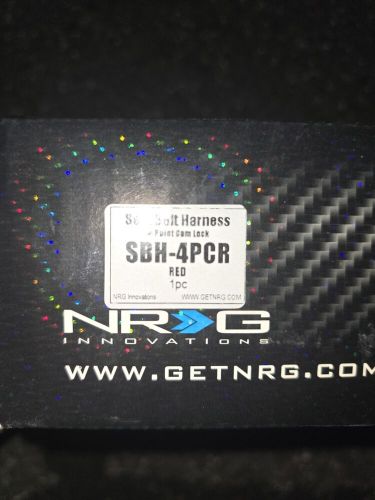 NRG Seat Belt 4 Point Safety Harness Kit Cam Lock Red - SBH-4PCR, US $57.77, image 2