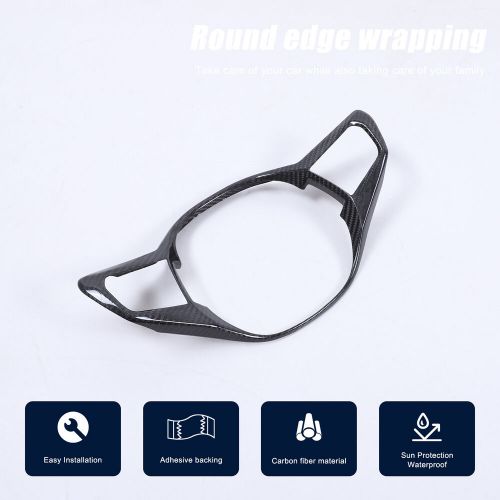 Real Carbon Fiber Steering Wheel Frame Cover For BMW 7 Series 2023-2025-, US $, image 3