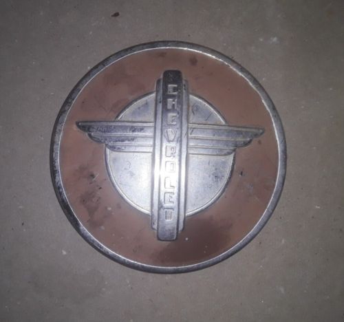 1941 Chevy Special Deluxe Steering wheel, emblem and horn ring, US $147.00, image 7