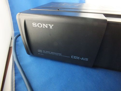 Sony CDX-A15 COMPACT DISC CHANGER 10 Magazine With Cartridge Vintage CD Changer-, US $, image 7