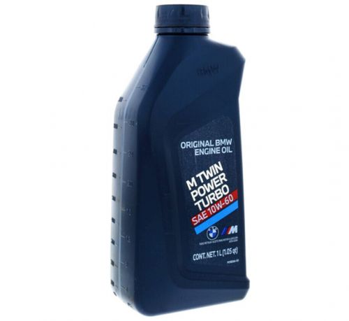 9-ltr genuine bmw m twin power turbo engine motor oil 10w-60 m3 m5 m6 z3m z4m z8
