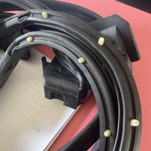 Pair Set Rubber Door Weatherstrip Seals For 1969 Chevy Camaro Pontiac Firebird, US $60.90, image 2