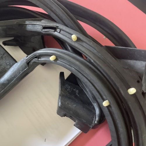 Pair Set Rubber Door Weatherstrip Seals For 1969 Chevy Camaro Pontiac Firebird, US $60.90, image 3