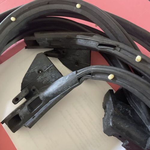 Pair Set Rubber Door Weatherstrip Seals For 1969 Chevy Camaro Pontiac Firebird, US $60.90, image 4