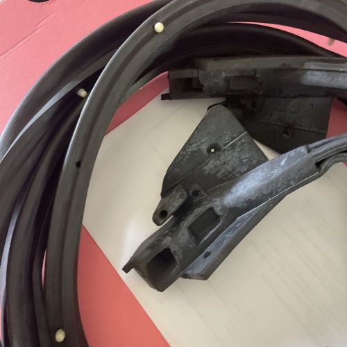 Pair Set Rubber Door Weatherstrip Seals For 1969 Chevy Camaro Pontiac Firebird, US $60.90, image 5