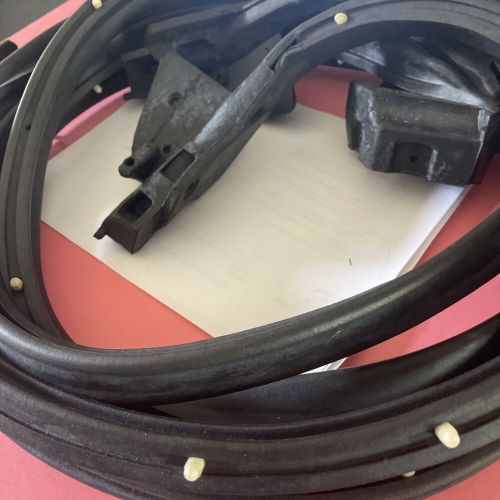 Pair Set Rubber Door Weatherstrip Seals For 1969 Chevy Camaro Pontiac Firebird, US $60.90, image 8