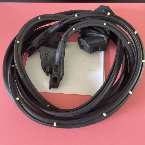 Pair Set Rubber Door Weatherstrip Seals For 1969 Chevy Camaro Pontiac Firebird, US $60.90, image 9