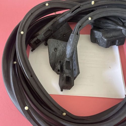 Pair Set Rubber Door Weatherstrip Seals For 1969 Chevy Camaro Pontiac Firebird, US $60.90, image 10