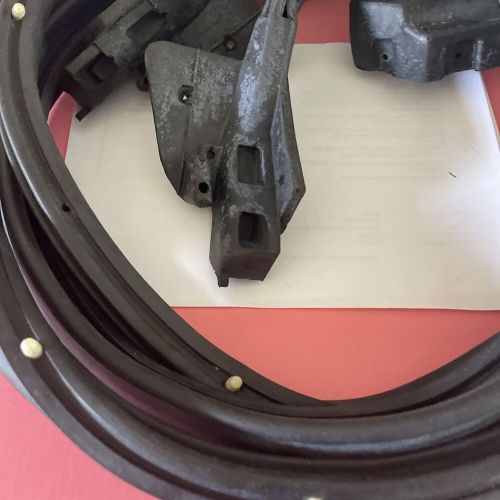 Pair Set Rubber Door Weatherstrip Seals For 1969 Chevy Camaro Pontiac Firebird, US $60.90, image 11