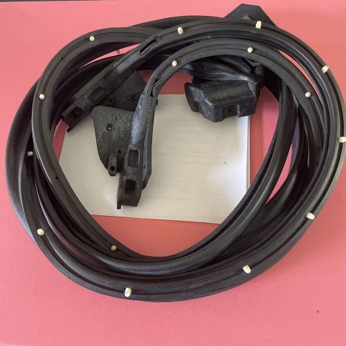 Pair Set Rubber Door Weatherstrip Seals For 1969 Chevy Camaro Pontiac Firebird, US $60.90, image 13