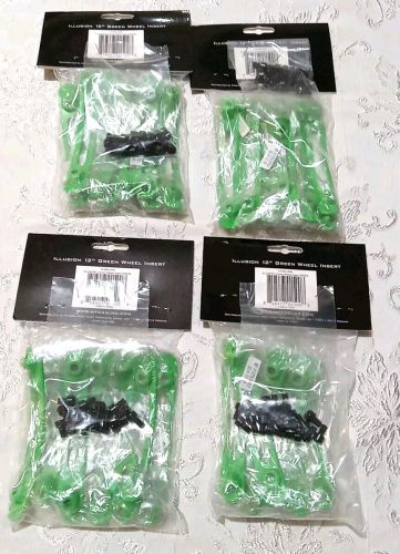 Mad Jack MJFX 12 inch Illusion Wheel Inserts GREEN 19-069-GRN - 4 Packs, US $22.75, image 5
