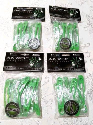 Mad Jack MJFX 12 inch Illusion Wheel Inserts GREEN 19-069-GRN - 4 Packs, US $22.75, image 7