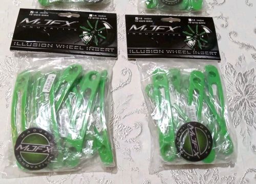 Mad Jack MJFX 12 inch Illusion Wheel Inserts GREEN 19-069-GRN - 4 Packs, US $22.75, image 9
