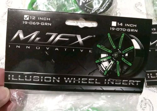 Mad Jack MJFX 12 inch Illusion Wheel Inserts GREEN 19-069-GRN - 4 Packs, US $22.75, image 10