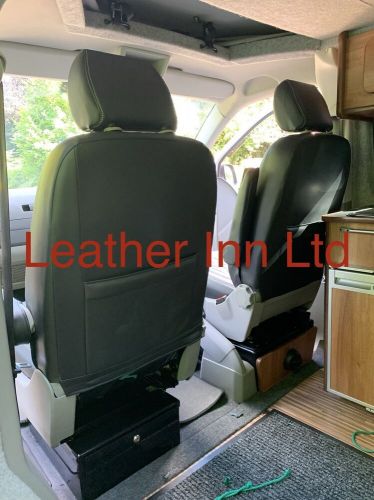 Vw Transporter T5,T6 Seats Covers Kombi 5s 1+1 & Triple Rear Bench With Vw Logos, US $, image 2
