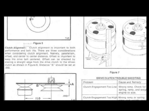 SNOJET THUNDERJET SERVICE & PARTS MANUALs for 1974 1975 Sno Jet Snowmobiles, US $19.99, image 3