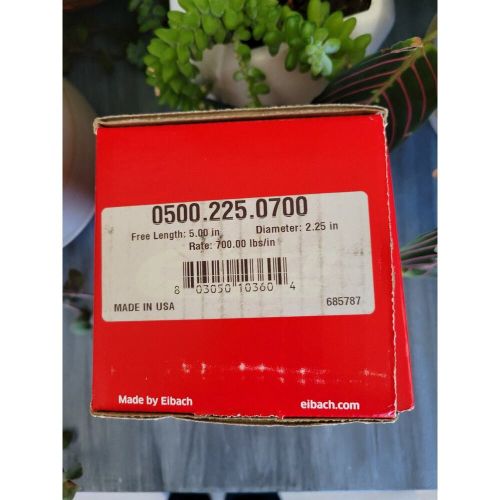 New Eibach 0500.225.0700 Coilover Spring, 700 lbs/in, 2.250 ID, 5 in., US $60.00, image 2
