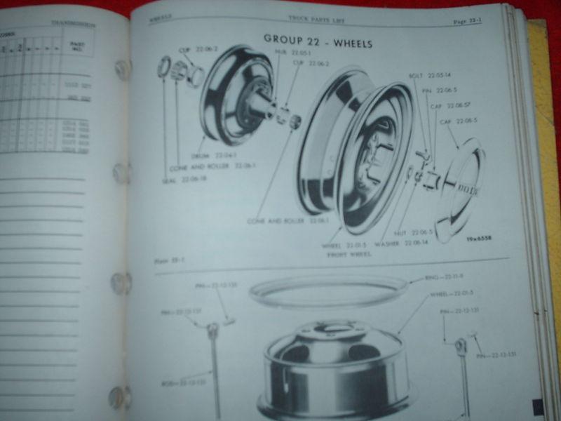 Find 1954 DODGE TRUCK PARTS BOOK / CATALOG / ORIGINAL BOOK in Benton