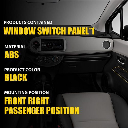 Passenger Door Window Switch Bezel Trim Panel Cover For Toyota Yaris 2012-2014 A, US $21.99, image 7