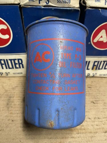 6 NOS AC Delco Spin On Oil Filters P3 5574639 Studebaker Rambler Packard, US $10.00, image 4