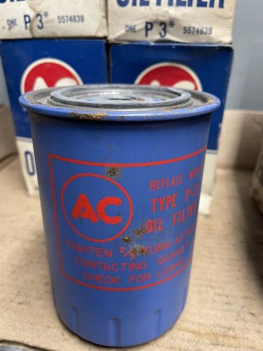 6 NOS AC Delco Spin On Oil Filters P3 5574639 Studebaker Rambler Packard, US $10.00, image 6