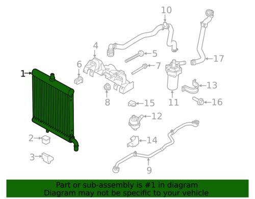 Genuine Land-Rover Radiator LR162110, US $446.09, image 4