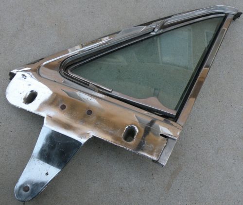 THUNDERBIRD WING VENT WINDOW GLASS DRIVER LEFT SIDE 61-63 1961-1963 FORD OEM 63, US $150.00, image 9