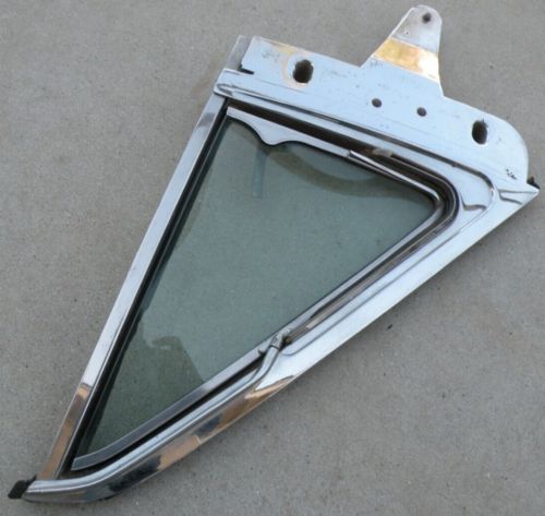 THUNDERBIRD WING VENT WINDOW GLASS DRIVER LEFT SIDE 61-63 1961-1963 FORD OEM 63, US $150.00, image 20