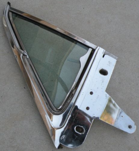 THUNDERBIRD WING VENT WINDOW GLASS DRIVER LEFT SIDE 61-63 1961-1963 FORD OEM 63, US $150.00, image 21