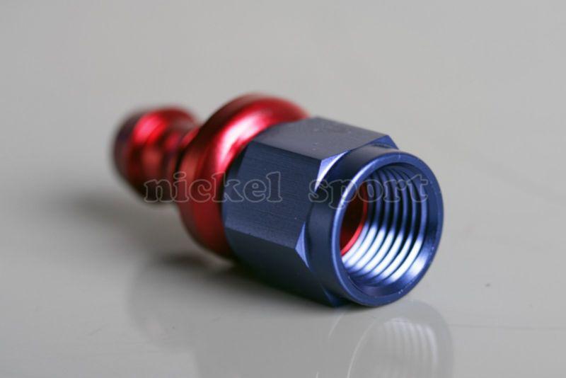 Find 10AN Push on Hose End Straight Aluminum Fitting Adapter in El