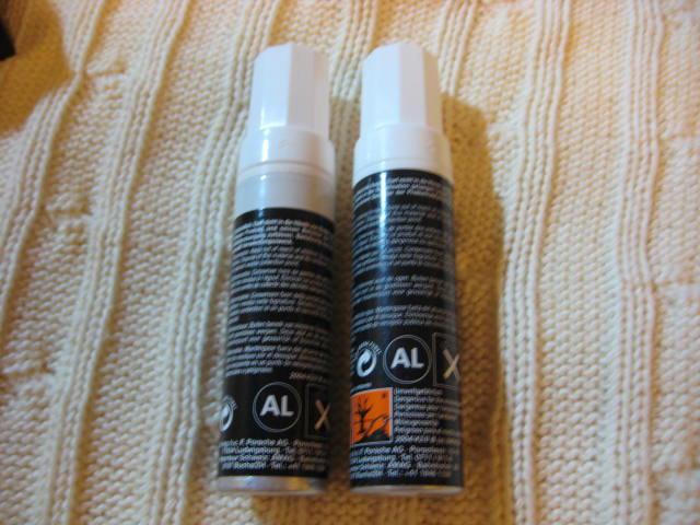 New genuine porsche touch up paint oem carrara white new old stock expired