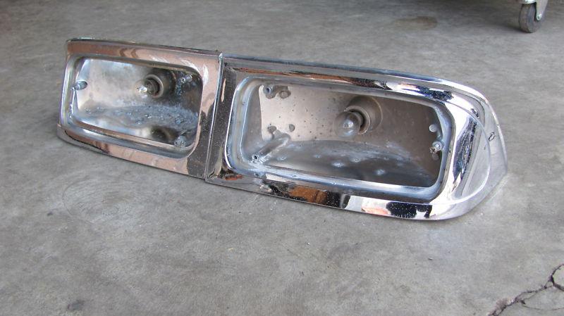 1963 63 AMC RAMBLER CLASSIC 660 TAIL LIGHTS LAMPS PAIR HOUSINGS OEM LH RH , US $125.00, image 12